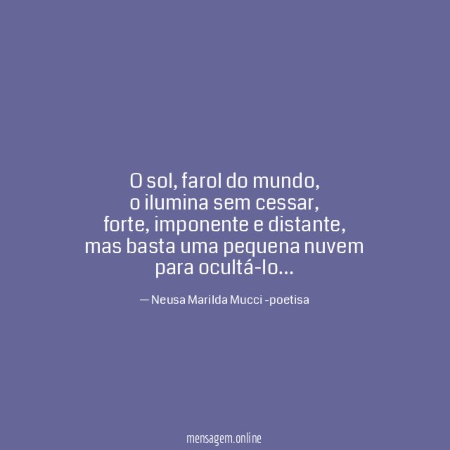 O sol