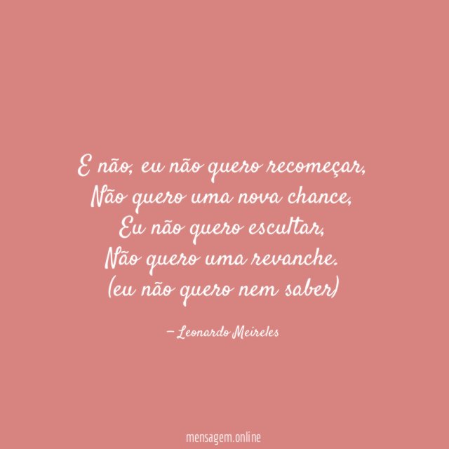 E não