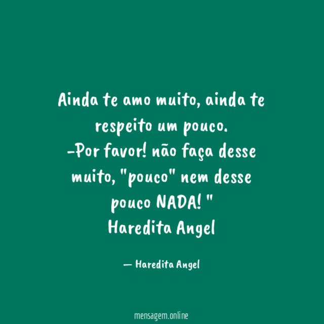 Ainda te amo muito