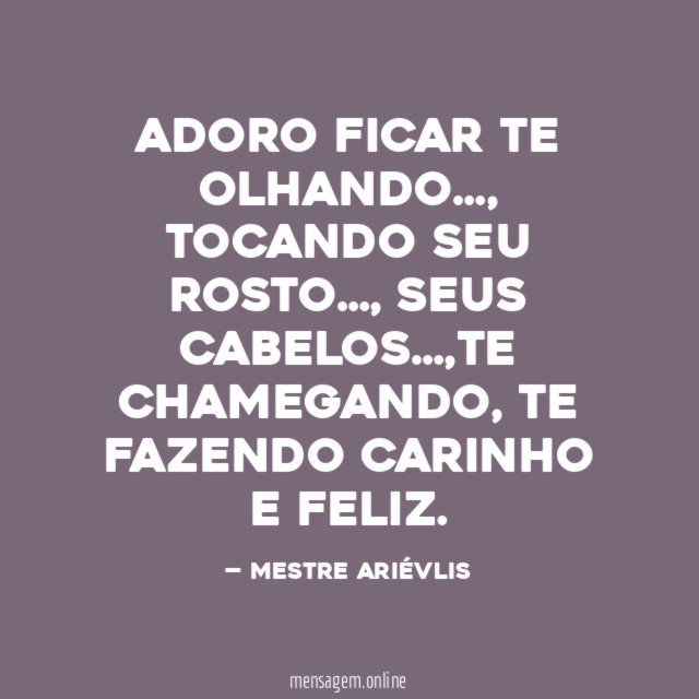 ADORO FICAR TE OLHANDO