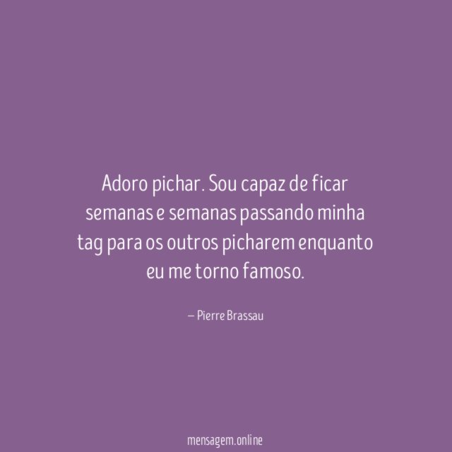 Adoro pichar
