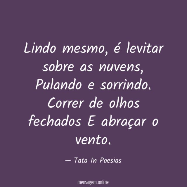 Lindo mesmo