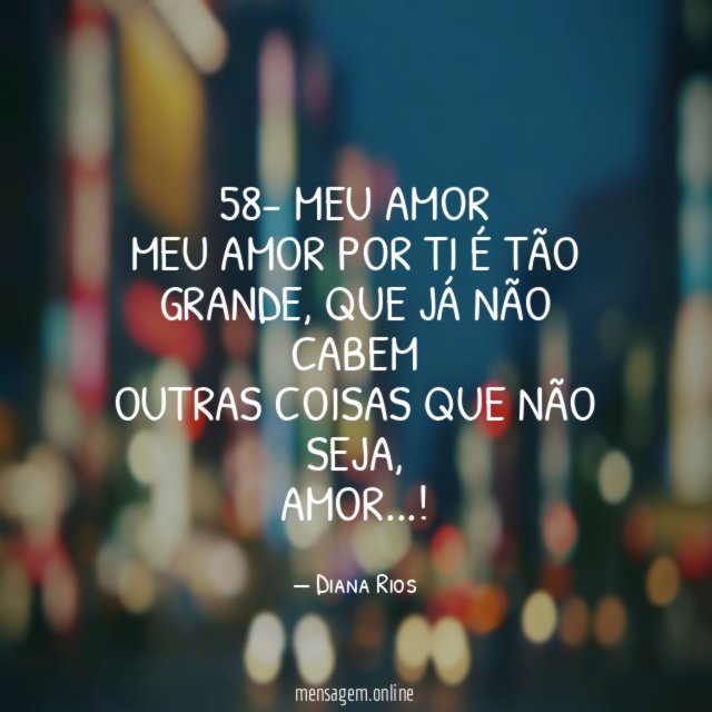 58- Meu amor