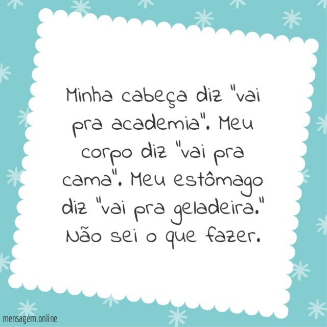 Não sei o que fazer