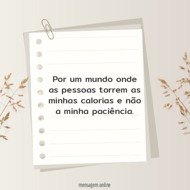 Por um mundo