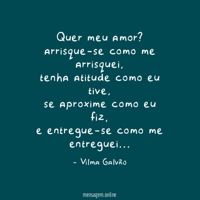 Quer meu amor