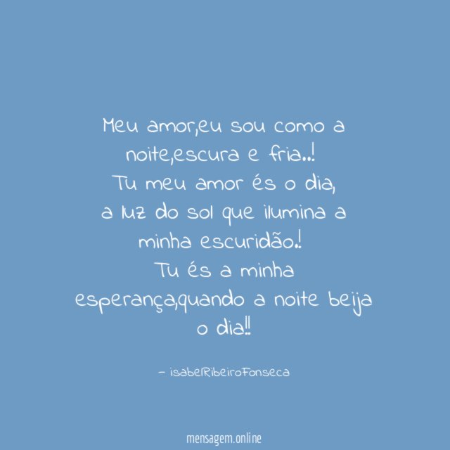 Meu amor