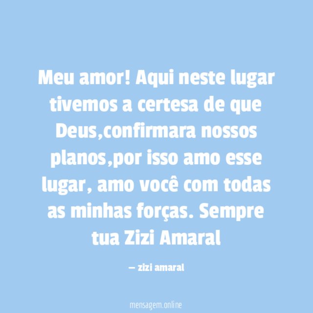 Meu amor