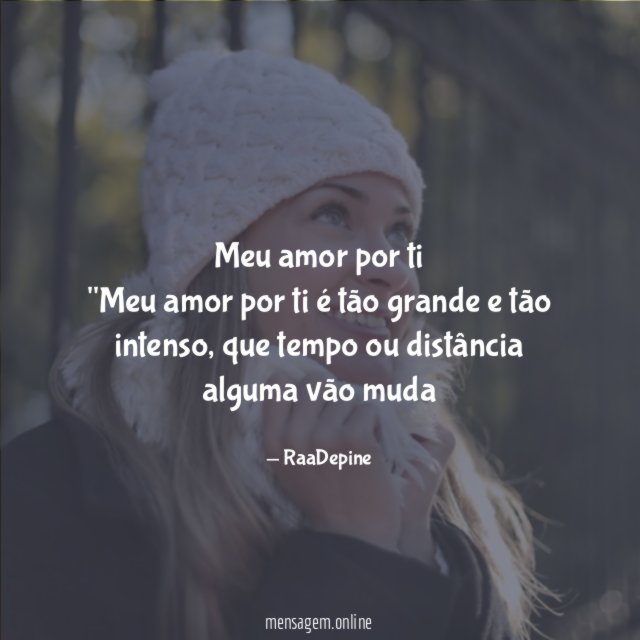 Meu amor por ti
