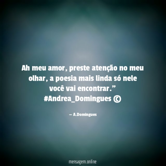 Ah meu amor