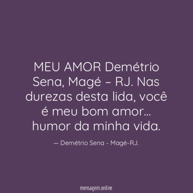 MEU AMOR