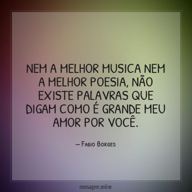 Nem a melhor musica nem a melhor poesia