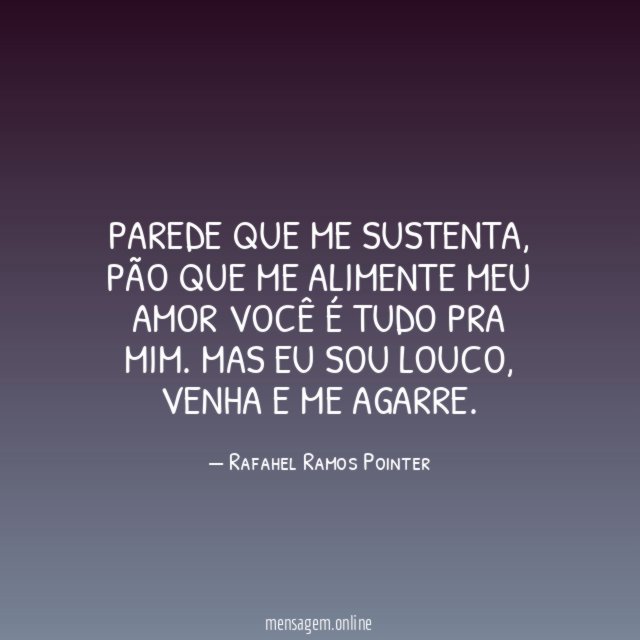 Parede que me sustenta