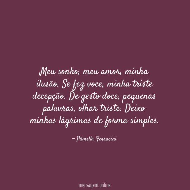 Meu sonho