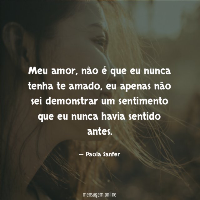 Meu amor