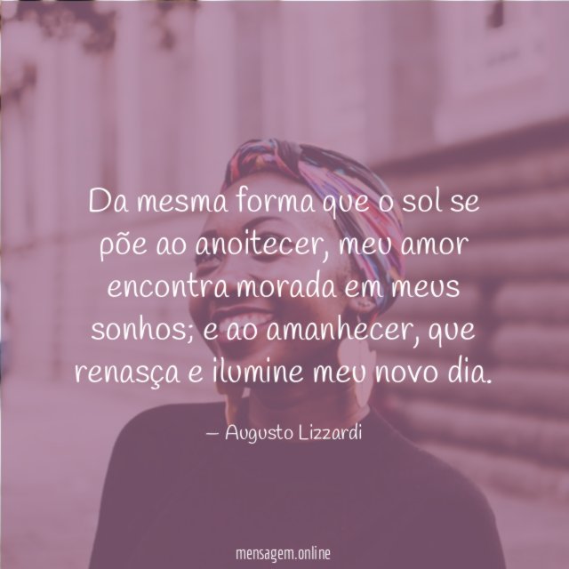 Da mesma forma que o sol se põe ao anoitecer