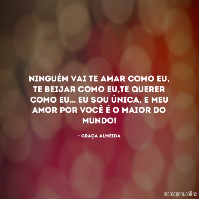 Ninguém vai te amar como eu