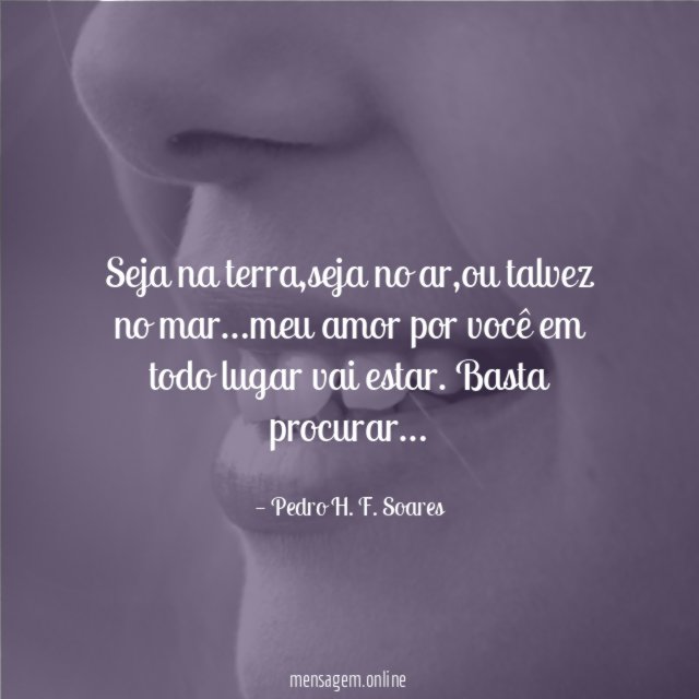 Seja na terra