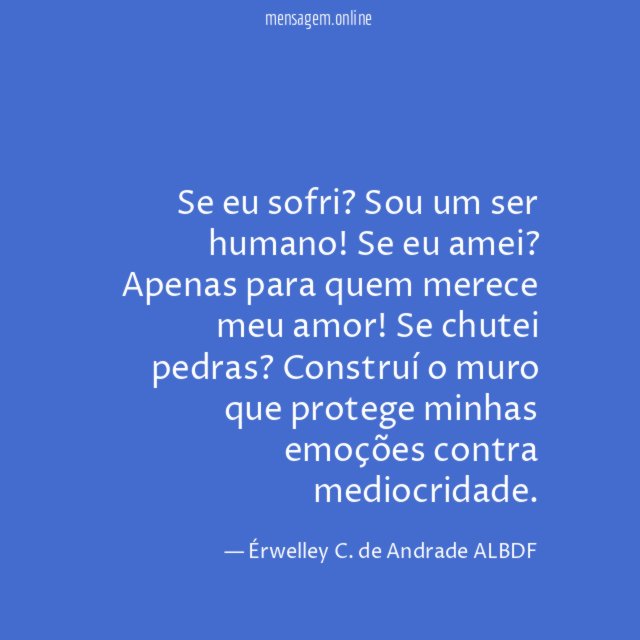 Se eu sofri