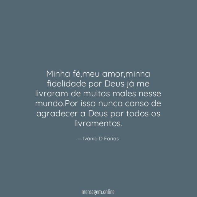 Minha fé