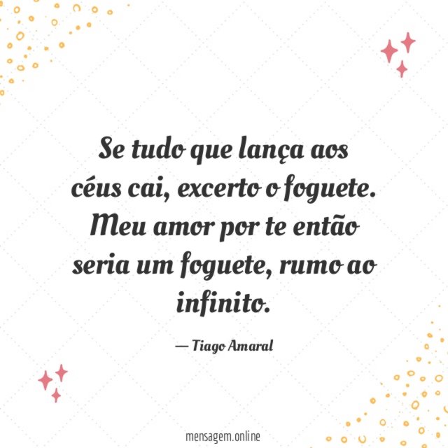 Se tudo que lança aos céus cai