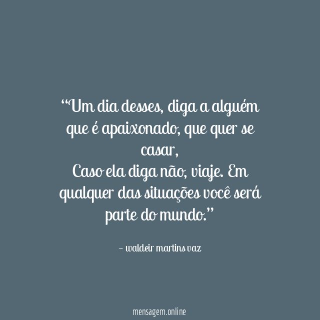 Um dia desses