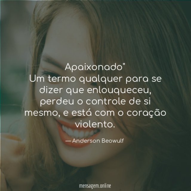 "Apaixonado"