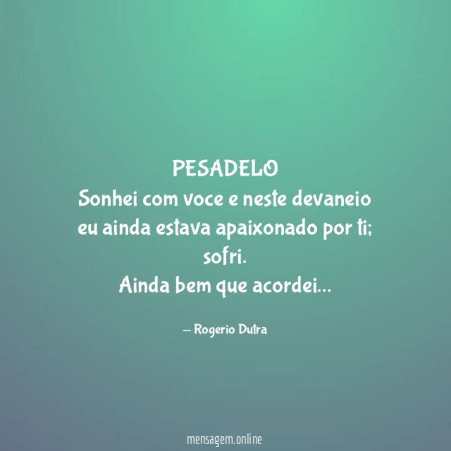 PESADELO