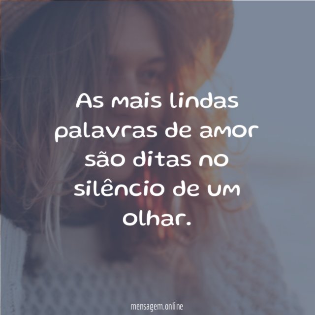 As mais lindas palavras de amor