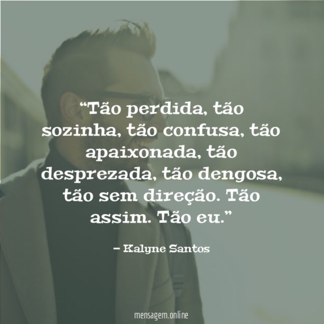 Tão perdida