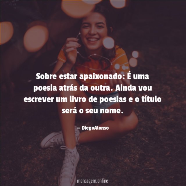 Sobre estar apaixonado