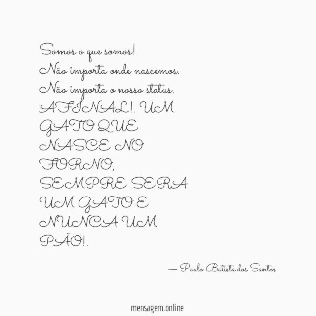 Somos o que somos