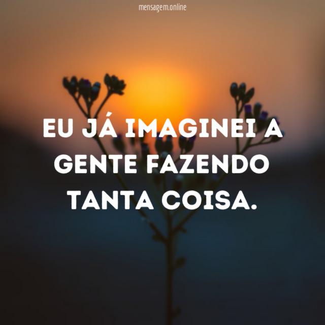 Tanta coisa
