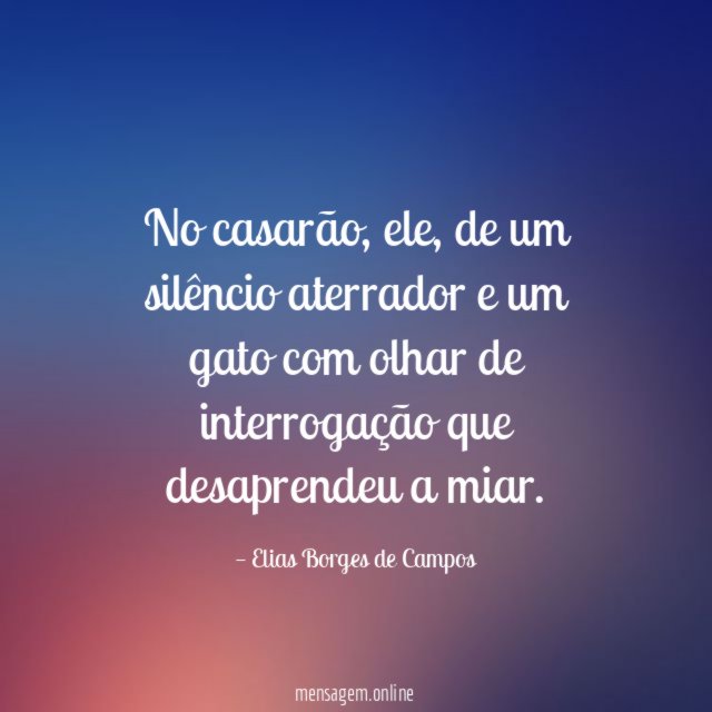 No casarão
