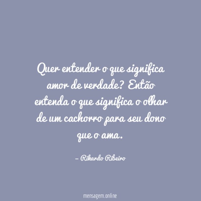 Quer entender o que significa amor de verdade