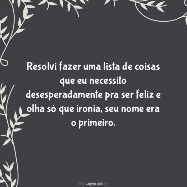 Seu nome