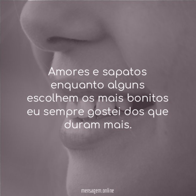 Amores e sapatos