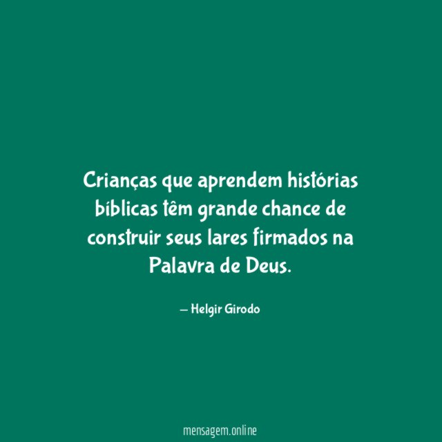 Crianças que aprendem histórias bíblicas têm grande chance