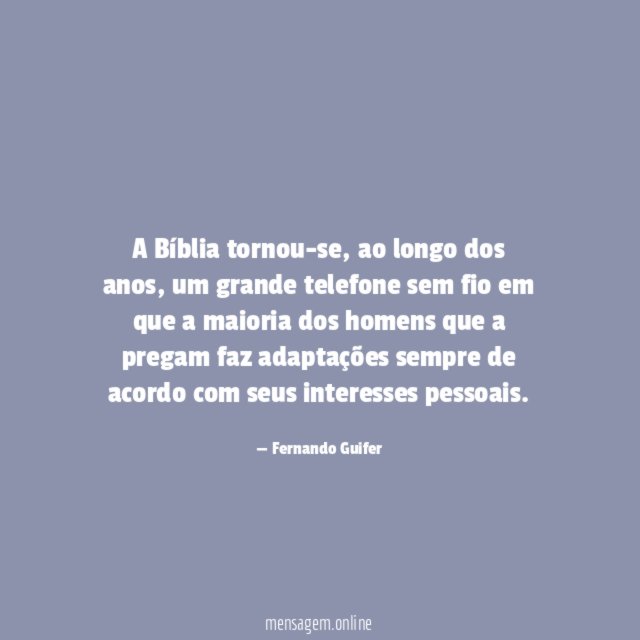 A Bíblia tornou-se