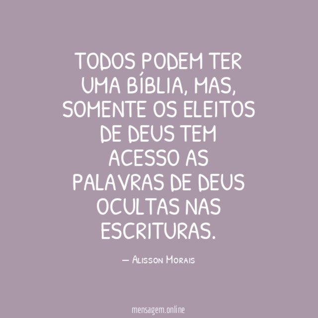 Todos podem ter uma Bíblia