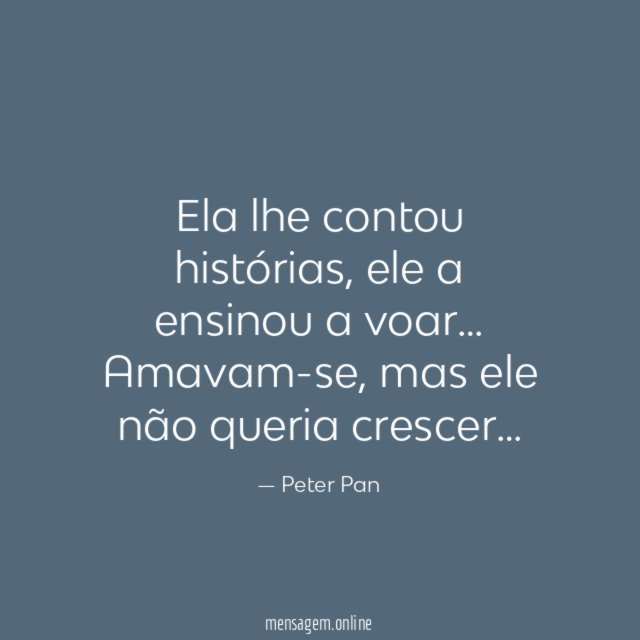 Ela lhe contou histórias