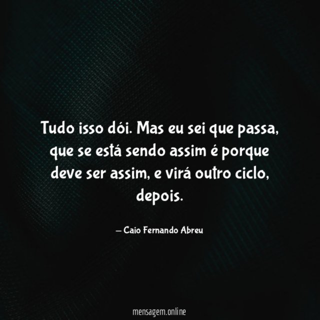 Tudo isso dói