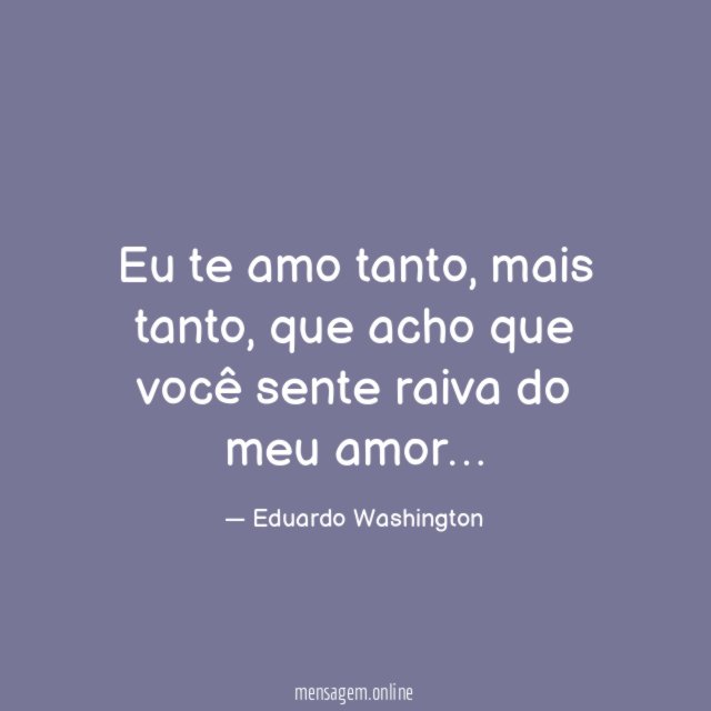 Eu te amo tanto