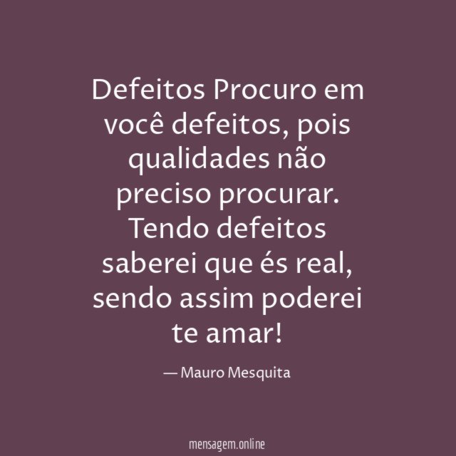 Defeitos