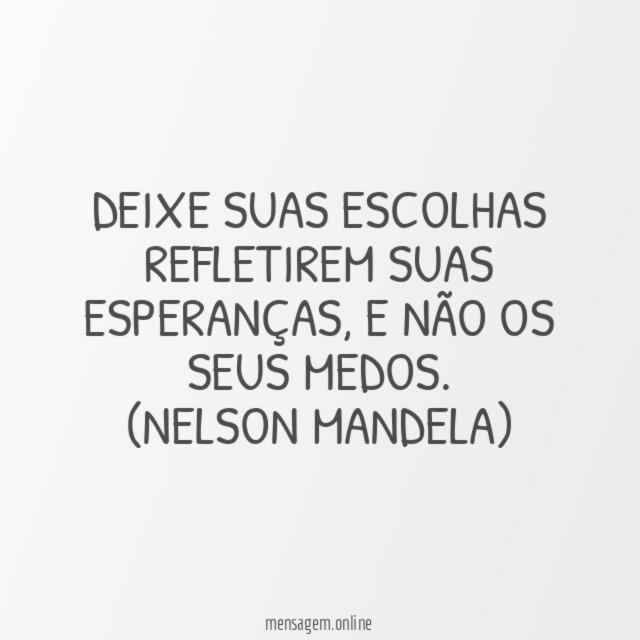 Escolhas