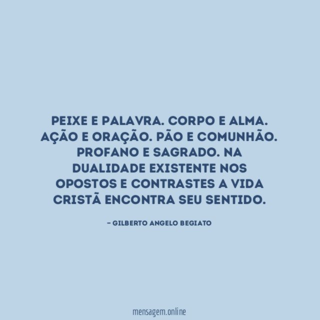 Peixe e Palavra