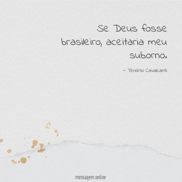 Se Deus fosse brasileiro