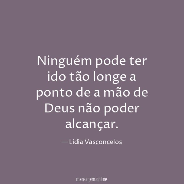 Ninguém pode ter ido tão longe a ponto