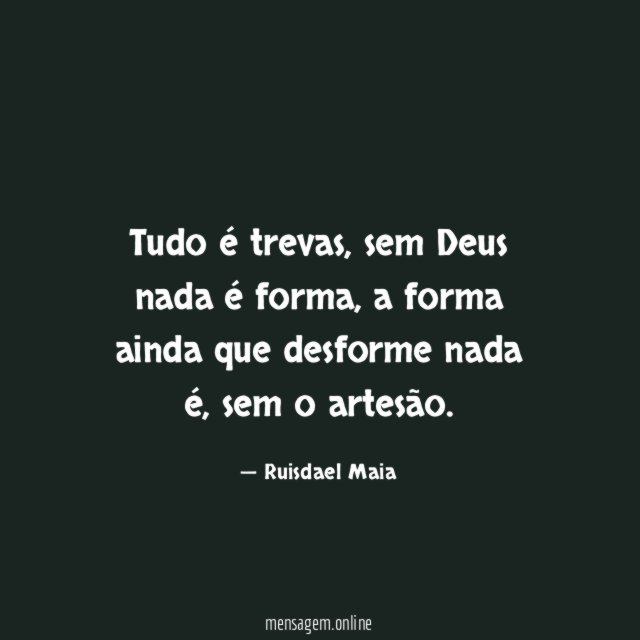 Tudo é trevas