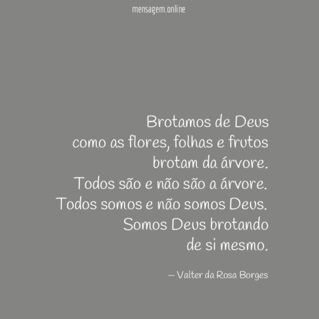 Brotamos de Deus como as flores